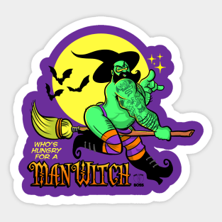 Manwitch Sticker